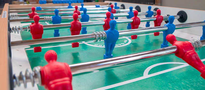 calciobalilla campo da gioco